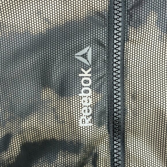 Reebok Black and GoldMetallic Women's Athletic Casual Jacket NWOT - Picture 9 of 14